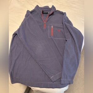 Southern Marsh Purple Waffle Quarter-Zip